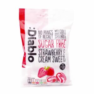 דיאבלו סוכריות בטעם תות ללא סוכר