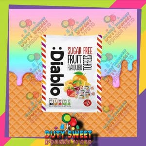 דיאבלו סוכריות טופי בטעמי פירות ללא סוכר 75g
